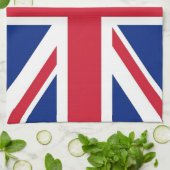 Serviette de cuisine avec Drapeau du Royaume-Uni (Plié)