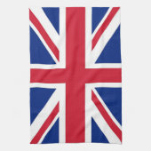 Serviette de cuisine avec Drapeau du Royaume-Uni (Vertical)