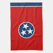 Serviette de cuisine avec Drapeau du Tennessee, Ét (Vertical)