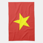 Serviette de cuisine avec Drapeau du Vietnam (Vertical)