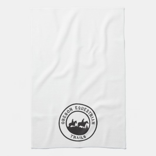 Serviette de cuisine avec le logo (Vertical)