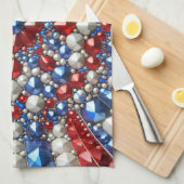 Serviette de cuisine avec Pays-Bas Colors Design (Quart Plié)