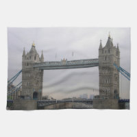 Serviette de cuisine avec pont tour sur la Tamise