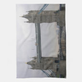 Serviette de cuisine avec pont tour sur la Tamise (Vertical)