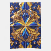 Serviette de cuisine avec Suède Couleurs Design (Vertical)