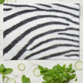 Serviette de cuisine avec Zebra Design (Plié)
