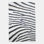 Serviette de cuisine avec Zebra Design (Vertical)