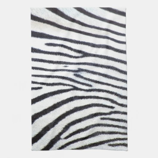 Serviette de cuisine avec Zebra Design (Vertical)