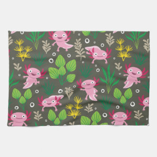 Serviette de cuisine Axolotl