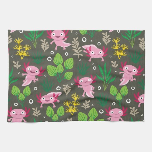 Serviette de cuisine Axolotl (Horizontal)