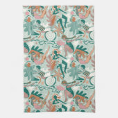 Serviette de cuisine : Baignade sous-marine (Vertical)