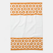 Serviette de cuisine - Bandes d'hexagones (Vertical)