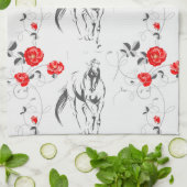 Serviette de cuisine Baroque Horse (Plié)