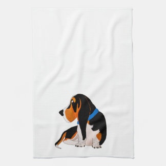 Serviette de cuisine Basset Hound