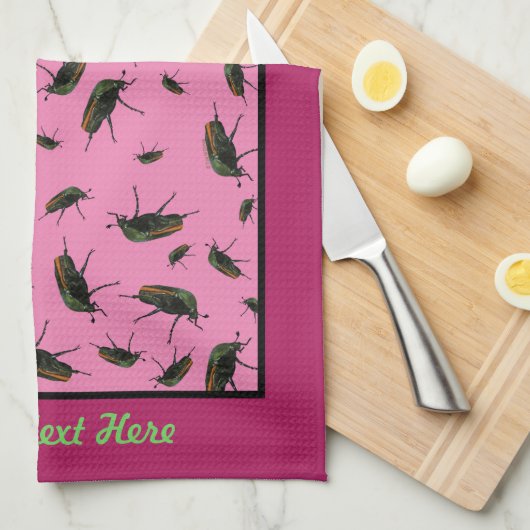 Serviette de cuisine Beetle Bug (Quart Plié)