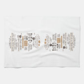 Serviette de cuisine Biscuit maison Recette (Horizontal)