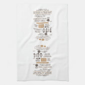 Serviette de cuisine Biscuit maison Recette (Vertical)