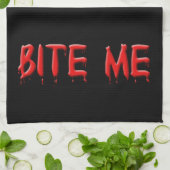 Serviette de cuisine Bite Me (Plié)