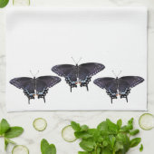 Serviette de cuisine Black Swallowtails (Plié)