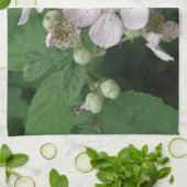 Serviette de cuisine Blackberry Fleurs (Plié)