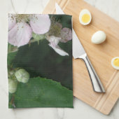 Serviette de cuisine Blackberry Fleurs (Quart Plié)