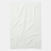 Serviette de cuisine blanche en coton (Vertical)