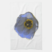 Serviette de cuisine bleu et jaune Tulip (Vertical)