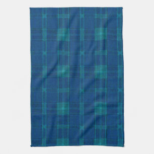 Serviette de cuisine bleue