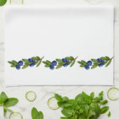 Serviette de cuisine bleue de baie (Plié)