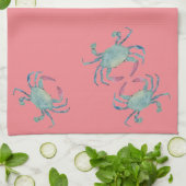 Serviette de cuisine Blue Crab (Plié)