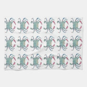 Serviette de cuisine Blue Crab (Horizontal)