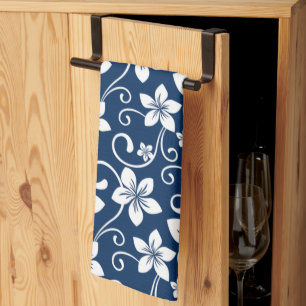 SERVIETTE DE CUISINE BLUE HAWAII (BLEUE MARINE)
