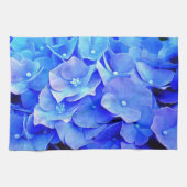Serviette de cuisine Blue Hydrangeas (Horizontal)