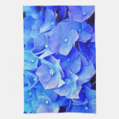 Serviette de cuisine Blue Hydrangeas (Vertical)