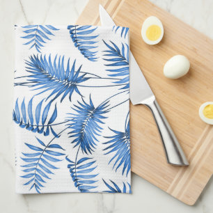 Serviette de cuisine Blue Palm
