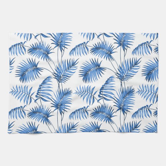Serviette de cuisine Blue Palm (Horizontal)