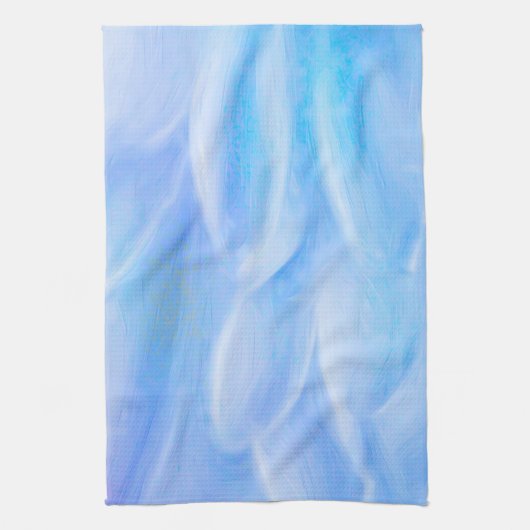 Serviette de cuisine Blue Petals 16" x 24" (Vertical)