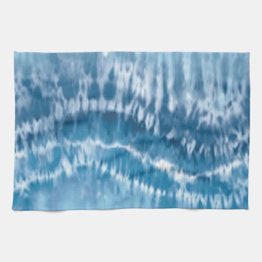 Serviette de cuisine Blue Tie Dye (Horizontal)