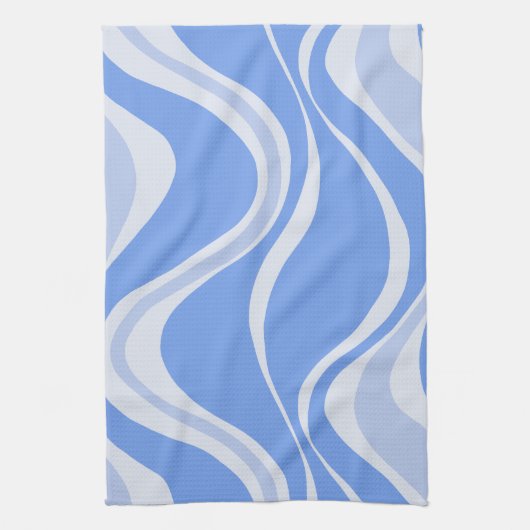 Serviette de cuisine Blue Waves (Vertical)