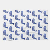 Serviette de cuisine Blue Whale (Horizontal)