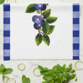 Serviette de cuisine Blueberries (Plié)