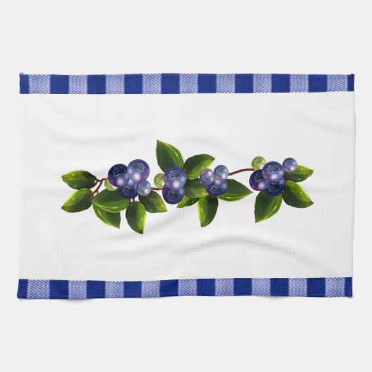 Serviette de cuisine Blueberries (Horizontal)