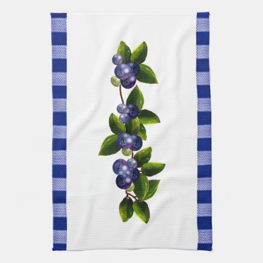 Serviette de cuisine Blueberries (Vertical)