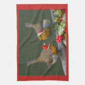 Serviette de cuisine Bobbin' Robins (Vertical)