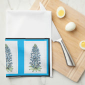 Serviette de cuisine - Bonnets Bleus NGA (Quart Plié)