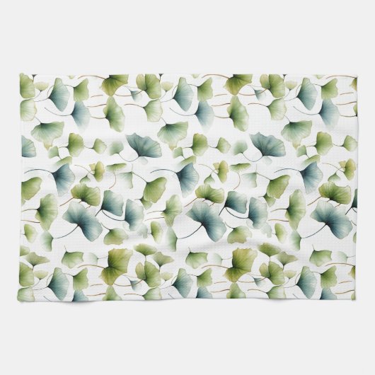 Serviette de cuisine botanique (Horizontal)