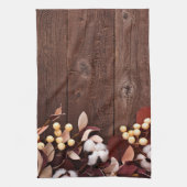 Serviette de cuisine Branche de coton sur tem de b (Vertical)