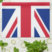 Serviette de cuisine britannique de thé d'Union (Plié)
