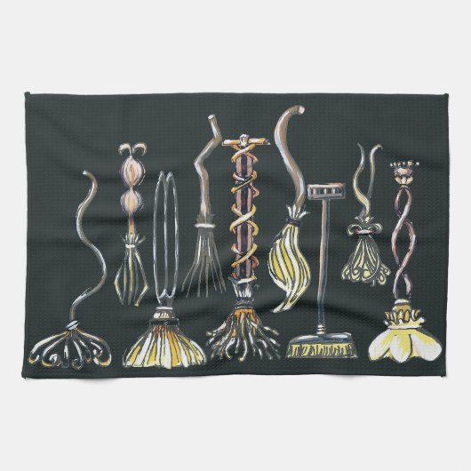 Serviette de cuisine Brooms Gold Wild (Horizontal)