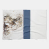 Serviette de cuisine Brown de nounours de bonbon (Horizontal)